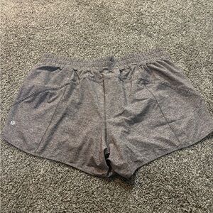Lululemon grey shorts